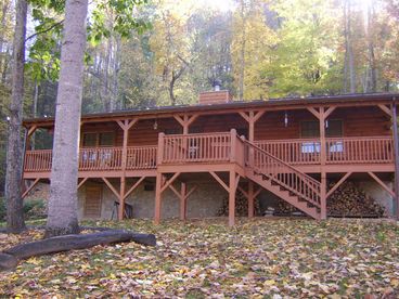 8 by 50 Foot Covered Porch