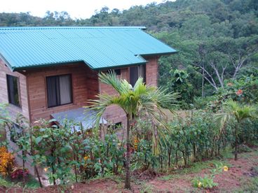 Back view of house