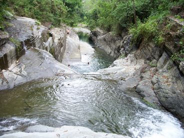 waterfalls in Village