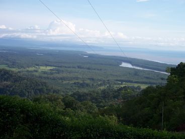 View from house road