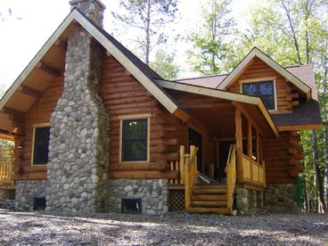 View of the back of the house.