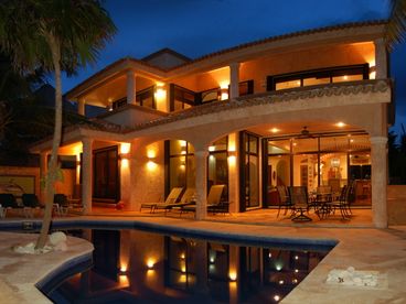 Casa Cielo at Night