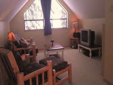 loft with XBox, tons of games over 70 DVD\'s and tons of books