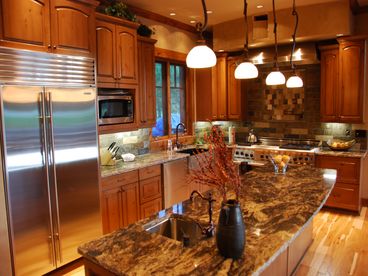 Gormet Kitchen in our Elk Landing home