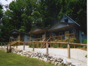 View of cabins