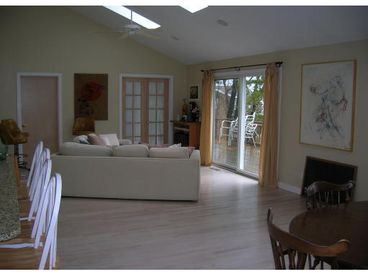 View from Kitchen to Living Room