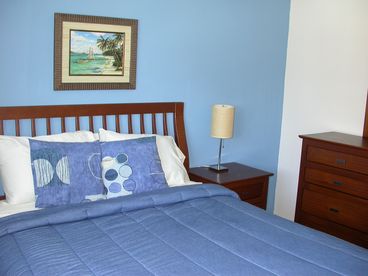 Master Bedroom with queen size bed