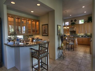 Wet bar.