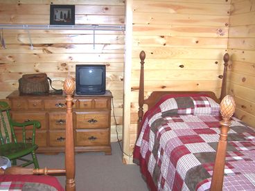 Sleep in cozy large bedrooms