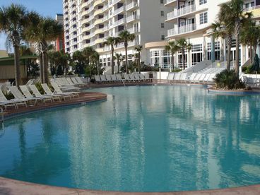 One of 5 beautiful pools and 3 hot tubs!