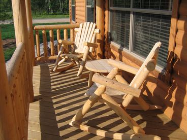 Covered front porch