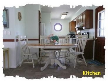 Fully equiped kitchen.  