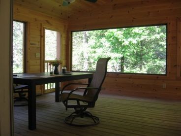 View from deck