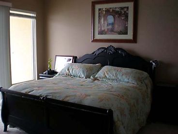 Master Bedroom Balcony View of Gulf