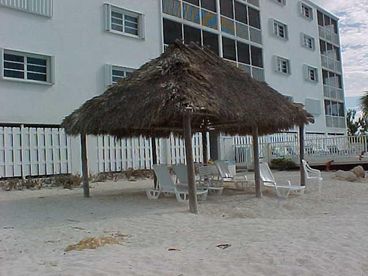 Tiki Hut on the beach