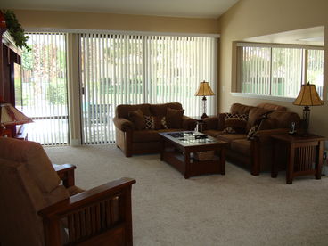 Living room from entry hall