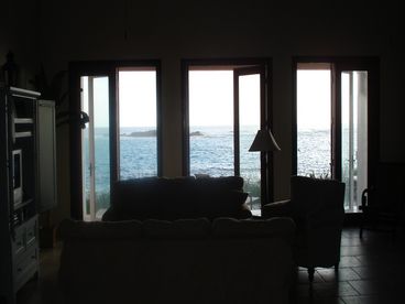 looking out to the Atlantic from the great room