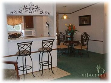 Bar, Dining and Kitchen Area