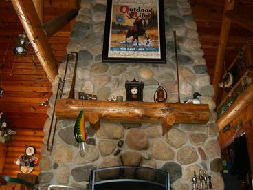 Big \\\'ol fireplace.