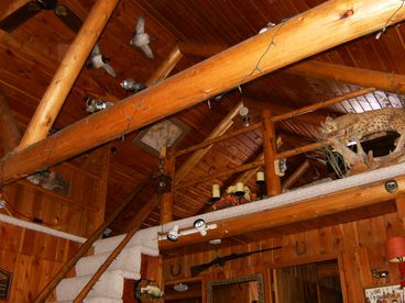 Big \\\'ol loft bedroom. 
