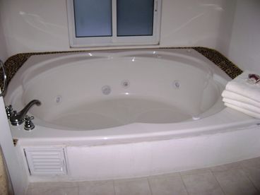 Jacuzzi in Master Suite