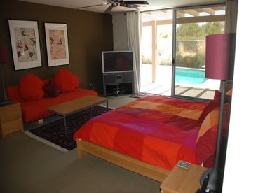 Master BR has gorgeous mtn&pool views