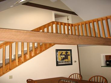 Stairs to Master Suite/Loft