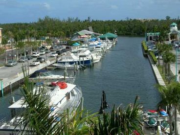 The condo looks directly over the intercoastal and marina..This is what your view will be like!!