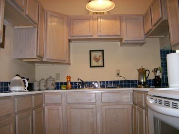 Fully stocked kitchen