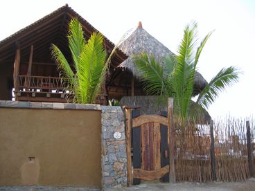 View of gate into property towards front
