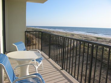 Ocean looking north from balcony.