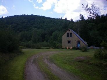 This picture was taken from the end of our driveway.  