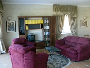 The living area