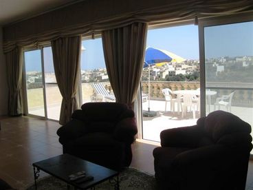 View of terrace from living room