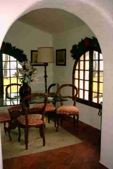 the dining room