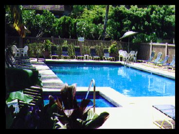 Pool and hottub