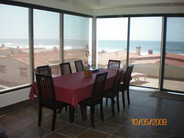Large Dining Room with Ocean View