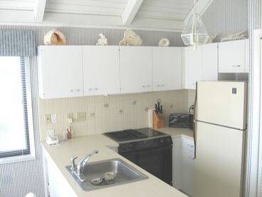 Fully equipped kitchen for your use.