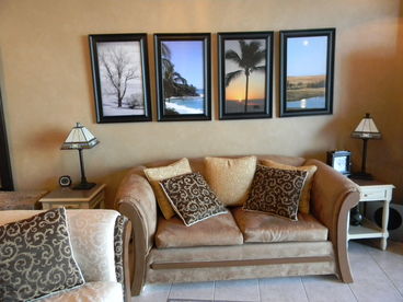 Living area is beautifully decorated so you will enjoy every moment inside the condo as well.