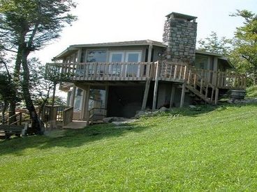 Exterior view from ski slopes