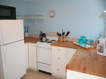 Newly applianced kitchen