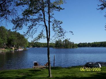 lake view from window