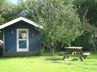 Small cabin in the garden