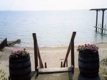 Beautiful scenary from house and yard looking onto Lake Huron.