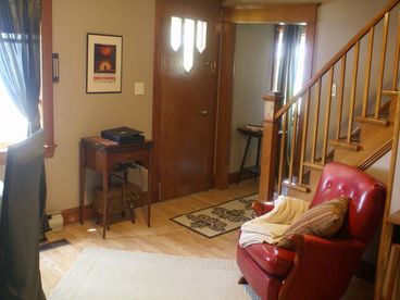 the dining room 