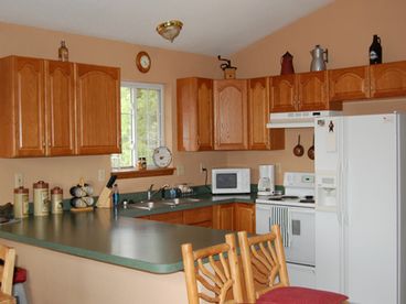Open and airy with vaulted ceilings