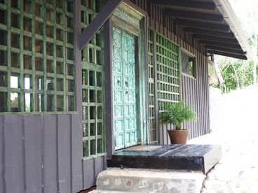 Front door at Ballena