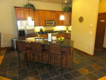 Kitchen Area - fully stocked!