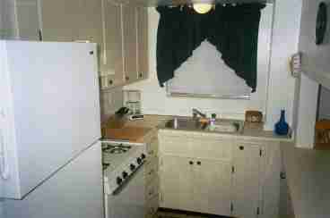Kitchen comes complete with all supplies and appliances. 