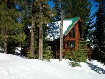Nestled in snow
